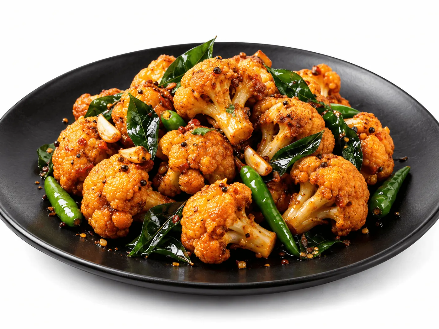 Gobi 65, crisp spiced cauliflower, at King Chef Restaurant Dubai