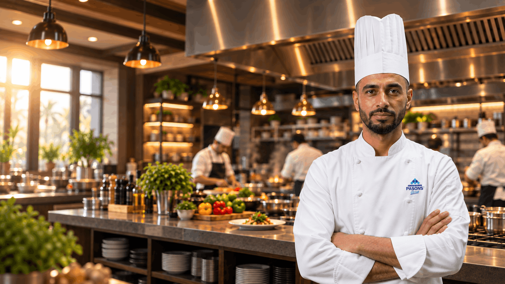 King Chef Restaurant dining room in Dubai